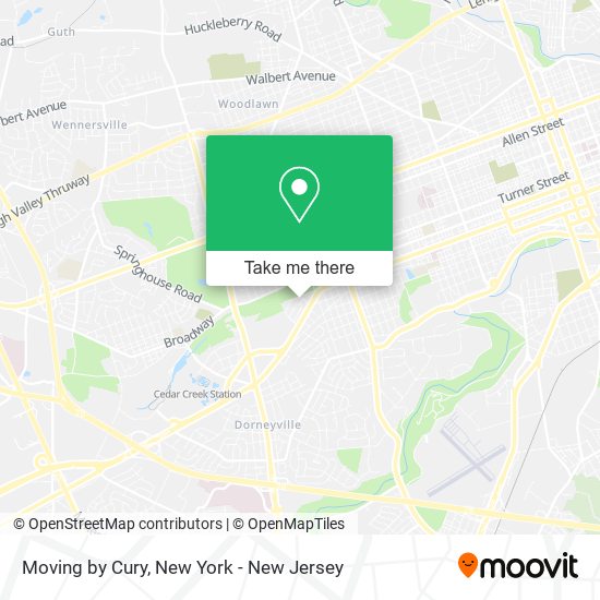 Moving by Cury map