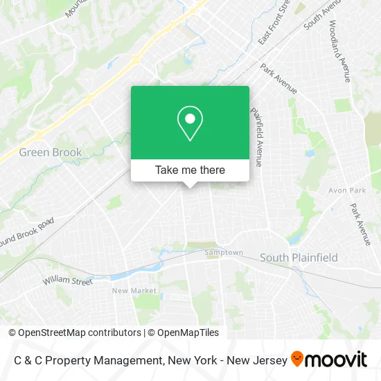 C & C Property Management map
