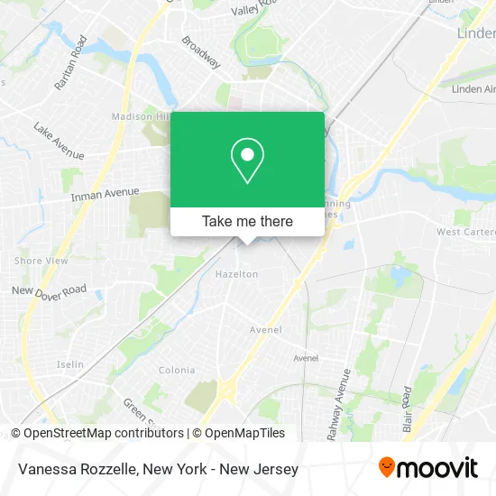 Vanessa Rozzelle map