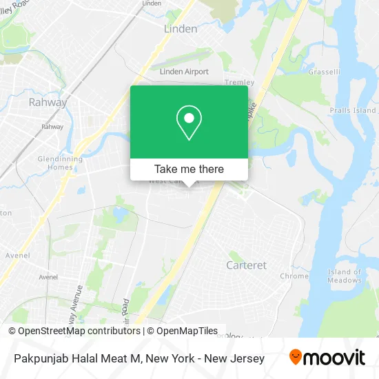 Mapa de Pakpunjab Halal Meat M