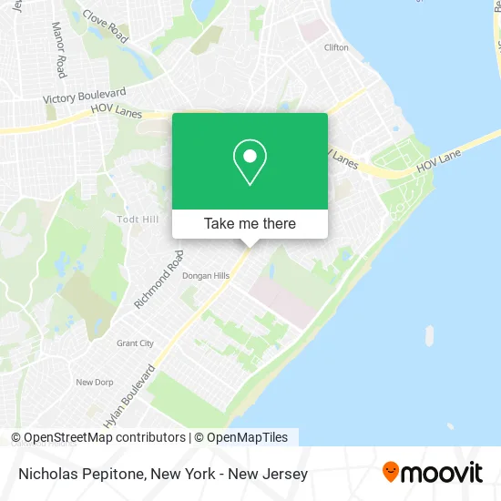 Nicholas Pepitone map