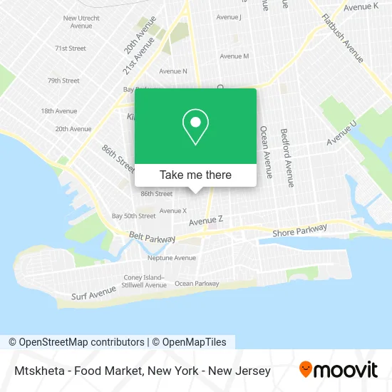 Mtskheta - Food Market map