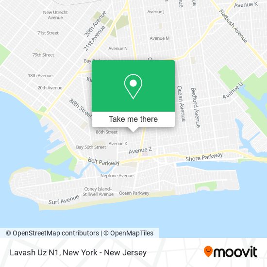 Lavash Uz N1 map