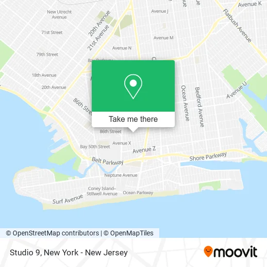Studio 9 map