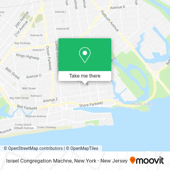 Israel Congregation Machne map