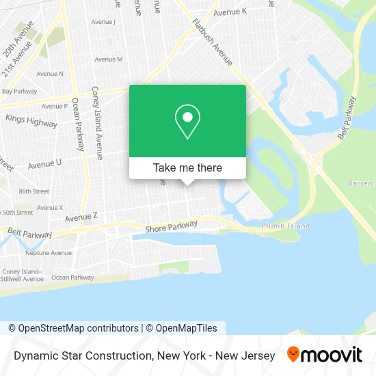 Dynamic Star Construction map