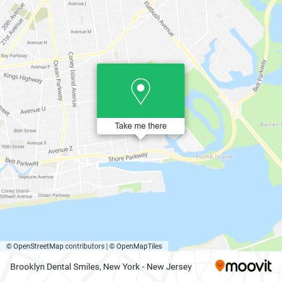 Brooklyn Dental Smiles map