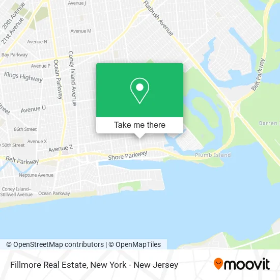 Fillmore Real Estate map