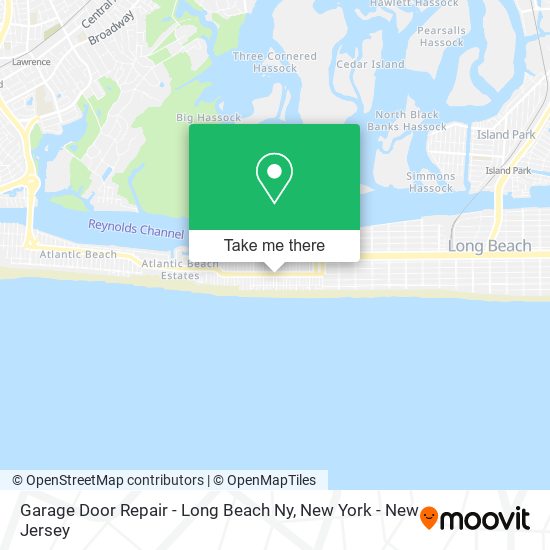 Garage Door Repair - Long Beach Ny map