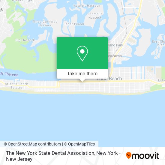 Mapa de The New York State Dental Association