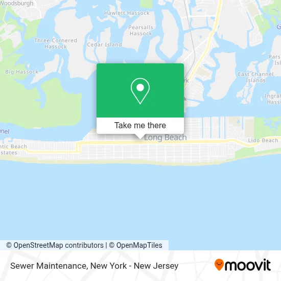 Sewer Maintenance map