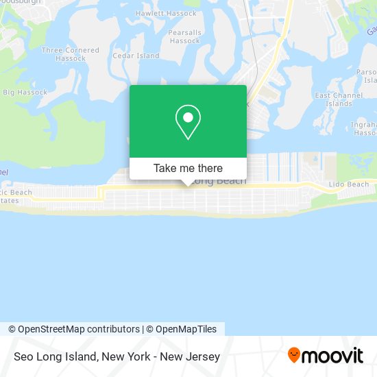 Mapa de Seo Long Island