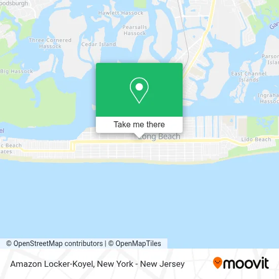 Amazon Locker-Koyel map