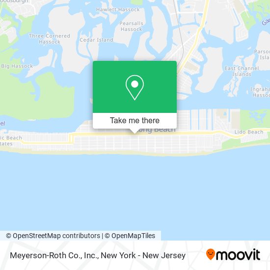 Meyerson-Roth Co., Inc. map