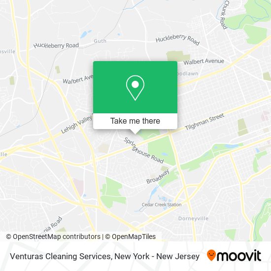 Mapa de Venturas Cleaning Services