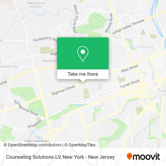 Mapa de Counseling Solutions LV