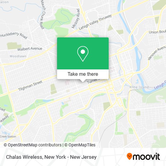 Chalas Wireless map