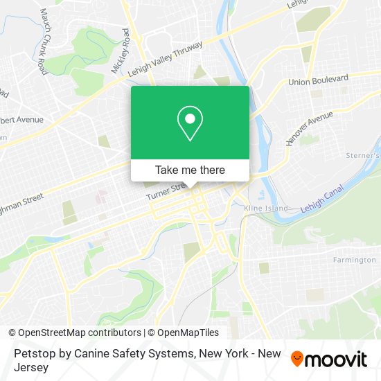 Petstop by Canine Safety Systems map