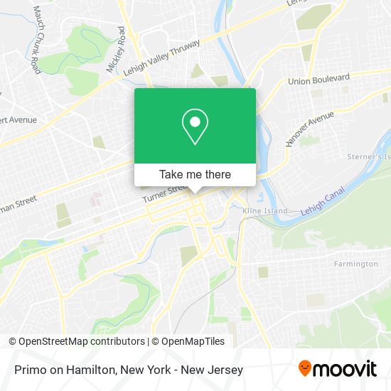 Primo on Hamilton map