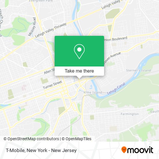 T-Mobile map