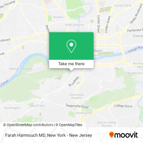Farah Harmouch MD map