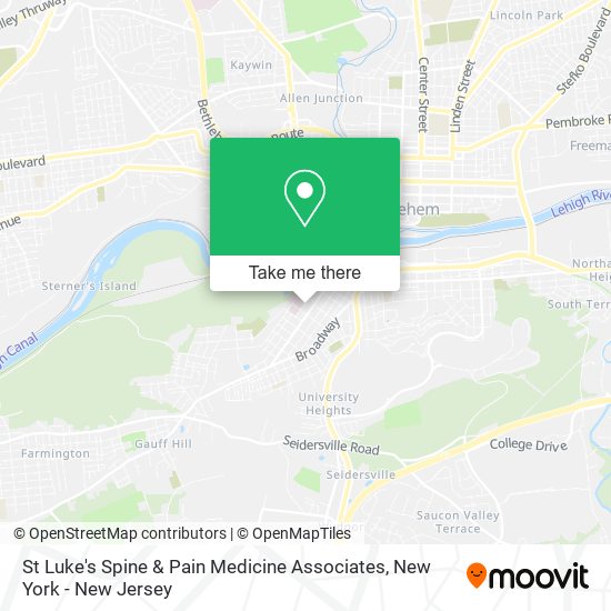 St Luke's Spine & Pain Medicine Associates map