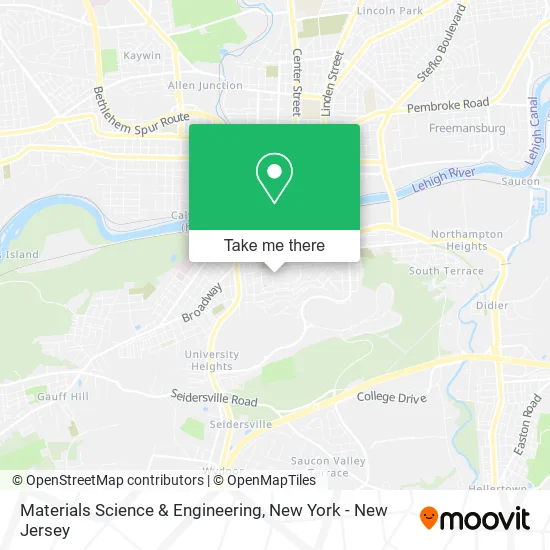 Materials Science & Engineering map
