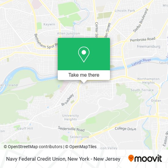 Navy Federal Credit Union map