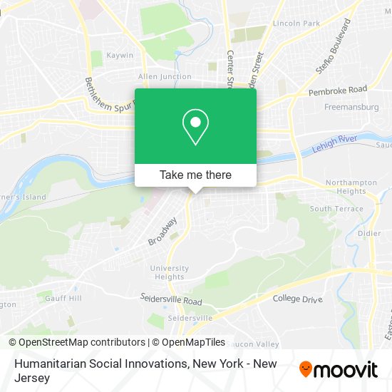 Humanitarian Social Innovations map