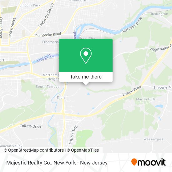 Majestic Realty Co. map