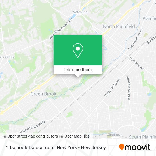 10schoolofsoccercom map