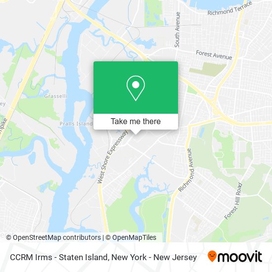 Mapa de CCRM Irms - Staten Island