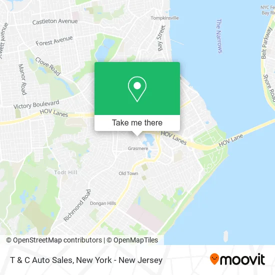 T & C Auto Sales map