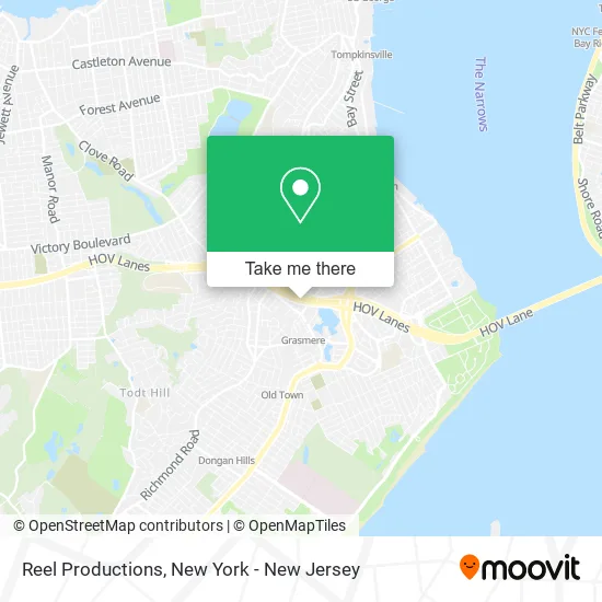 Reel Productions map