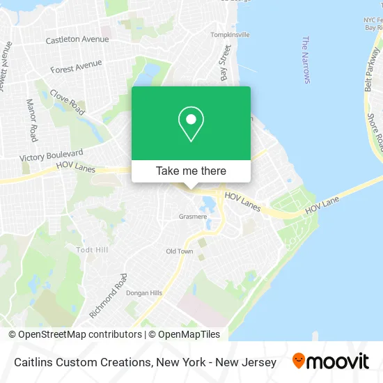 Caitlins Custom Creations map