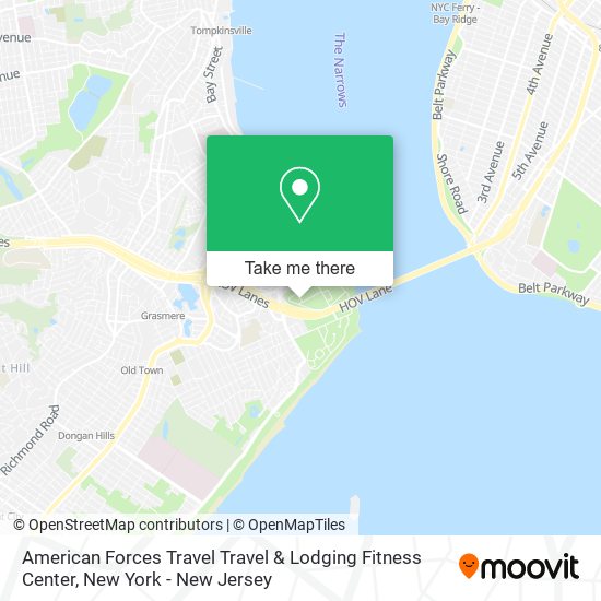 American Forces Travel Travel & Lodging Fitness Center map