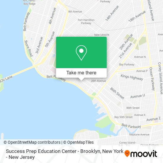 Mapa de Success Prep Education Center - Brooklyn