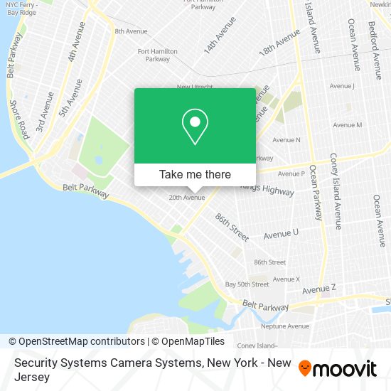 Mapa de Security Systems Camera Systems