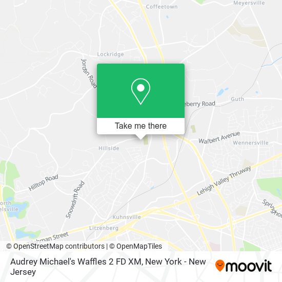Audrey Michael's Waffles 2 FD XM map