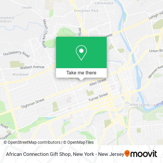 Mapa de African Connection Gift Shop