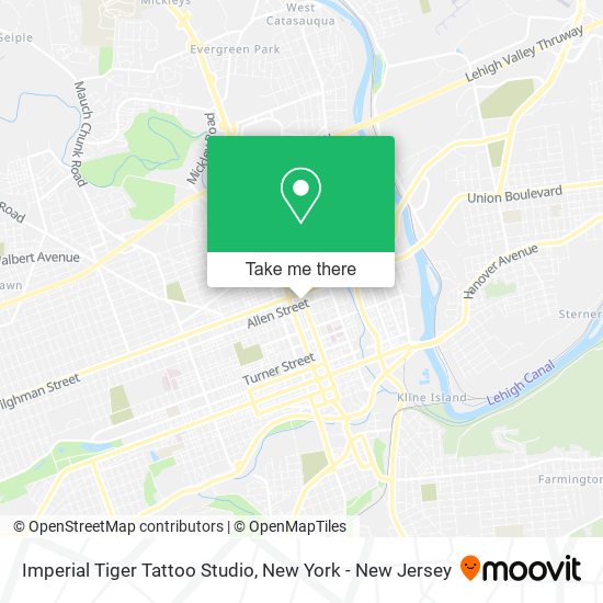 Imperial Tiger Tattoo Studio map