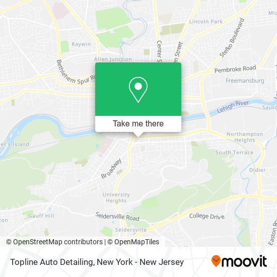 Topline Auto Detailing map