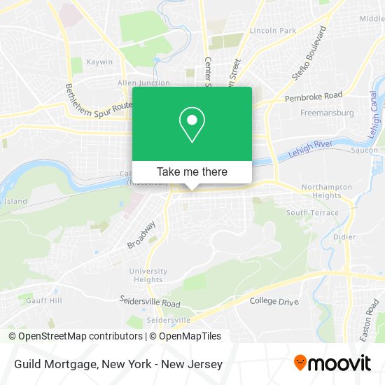 Mapa de Guild Mortgage