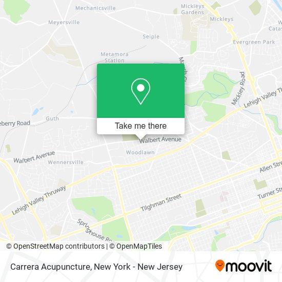 Mapa de Carrera Acupuncture