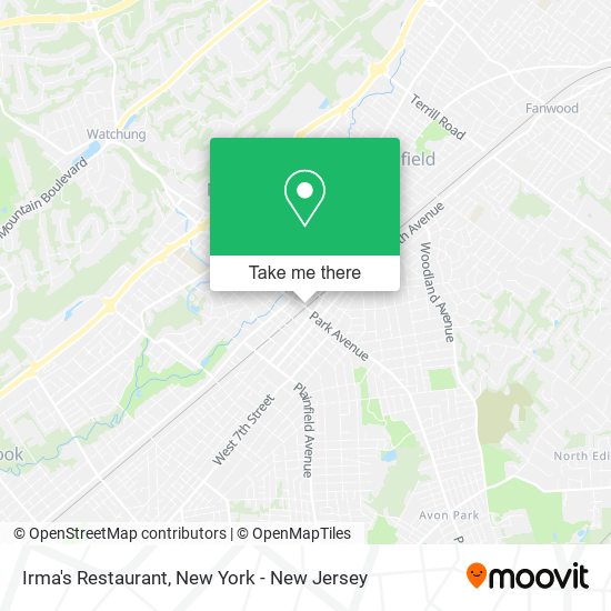 Mapa de Irma's Restaurant