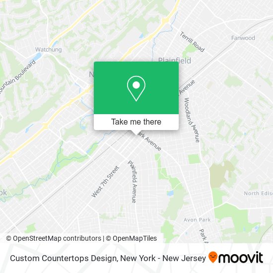 Custom Countertops Design map