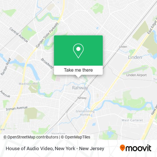 House of Audio Video map