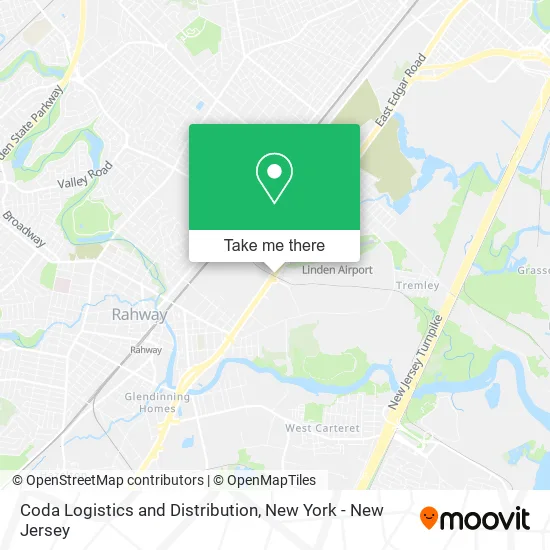 Mapa de Coda Logistics and Distribution