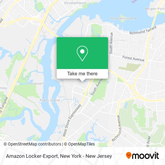 Amazon Locker-Export map