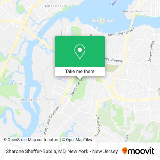Sharone Sheffer-Babila, MD map